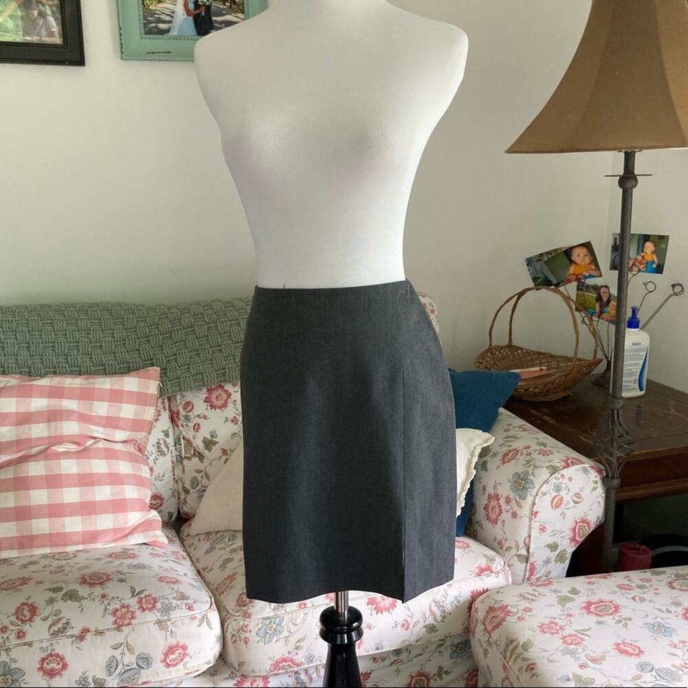The Limited Grey Stretch Mini Skirt, Size 2